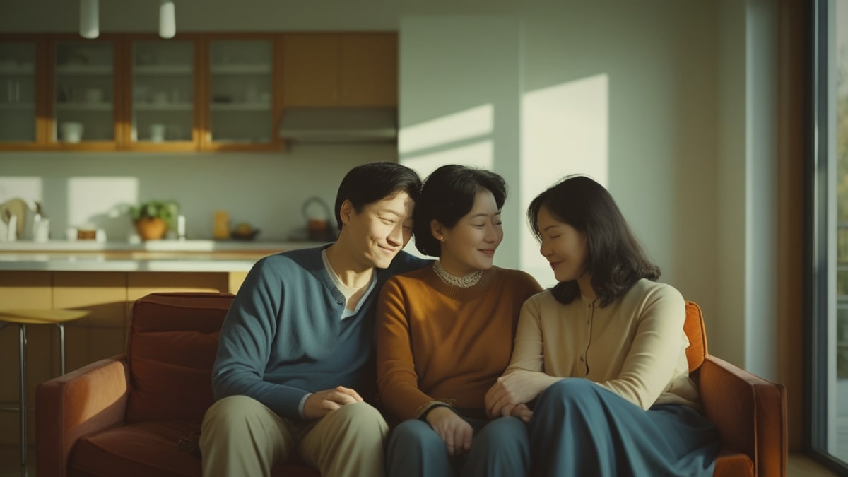 가족 추모 시간
